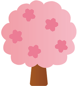 Cherry blossoms tree