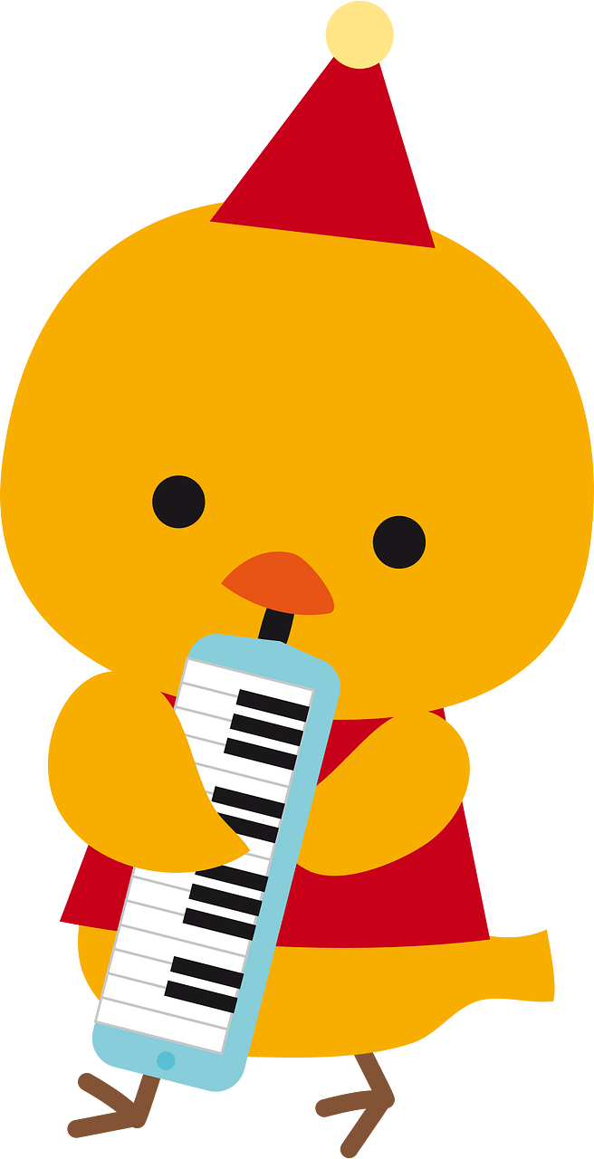 Chicken with melodica