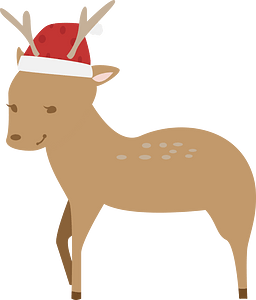 Christmas deer