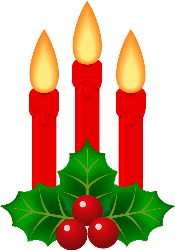 Christmas candle