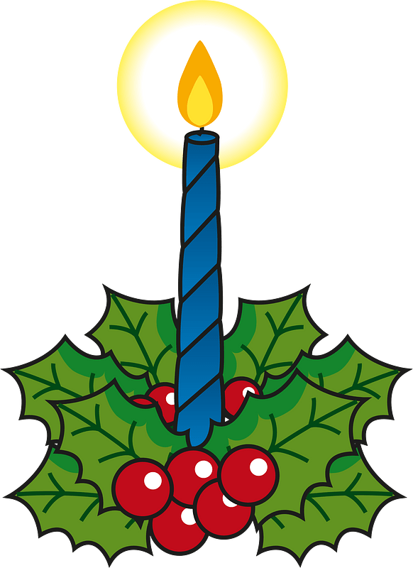 Christmas candle