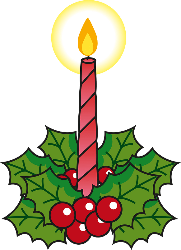 Christmas candle