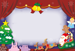 Christmas frame