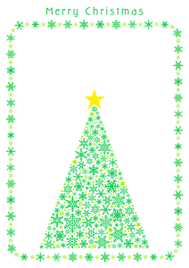 Christmas frame