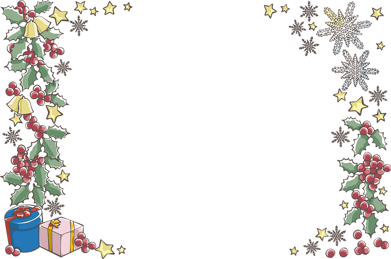 Christmas frame