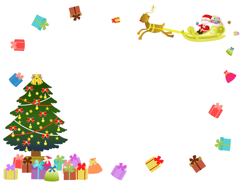 Christmas frame