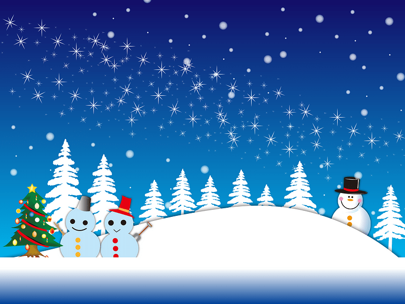 Christmas scene background