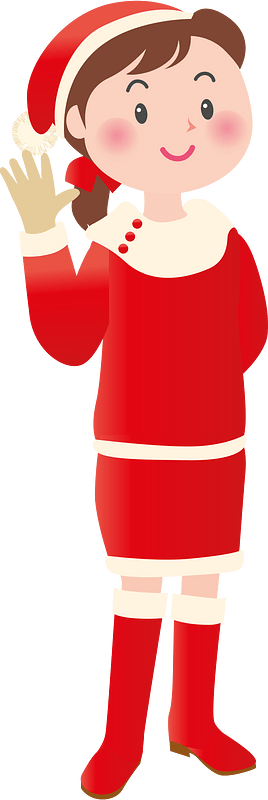 Christmas woman