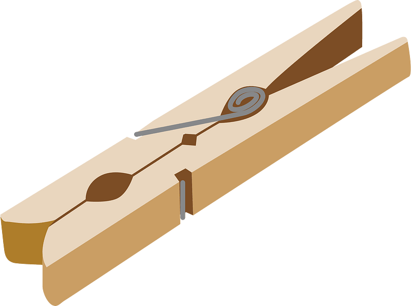 Clothespin clothes peg