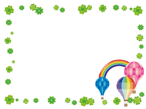 Clover hot air balloon frame