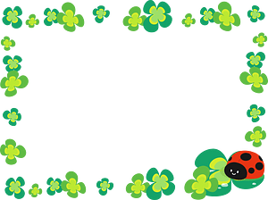 Clover ladybird frame