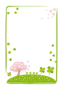 Clover sakura frame