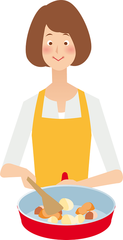 Cooking woman
