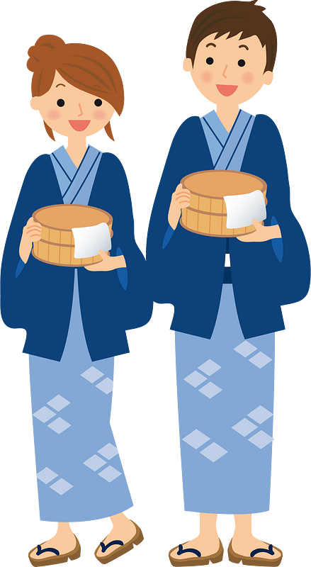 Couple in yukata