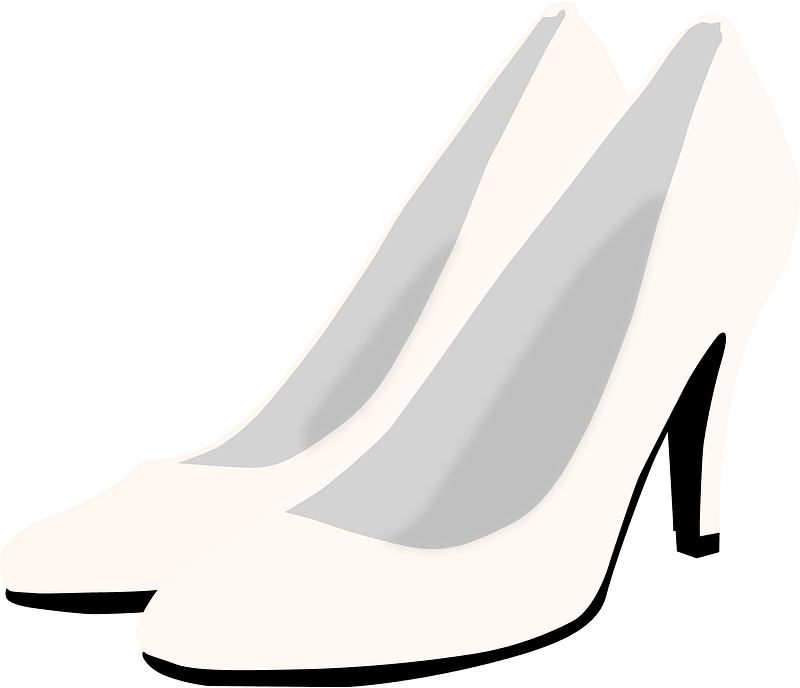Court shoes high heels