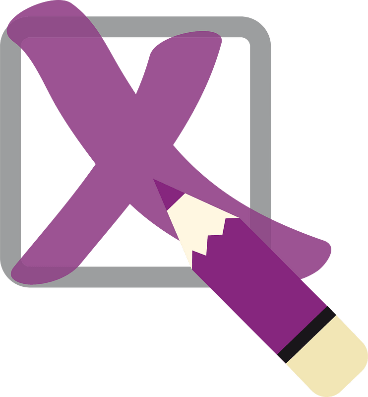 Cross mark