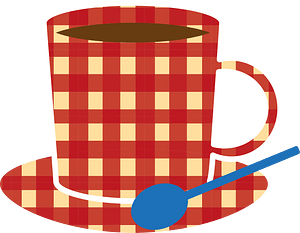 Cup and spoon