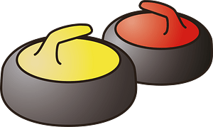 Curling winter sports