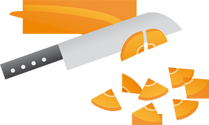 Cut carrot
