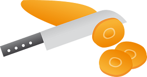 Cut carrot