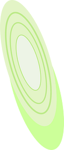 Cut japanese leek