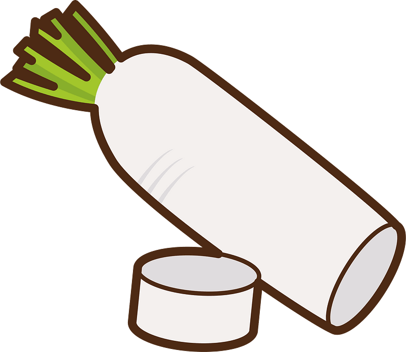 Daikon vegetable