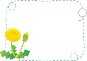 Dandelion frame