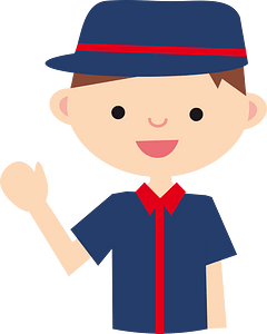 Delivery service staff