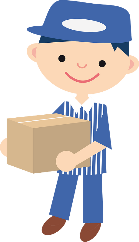 Delivery service staff
