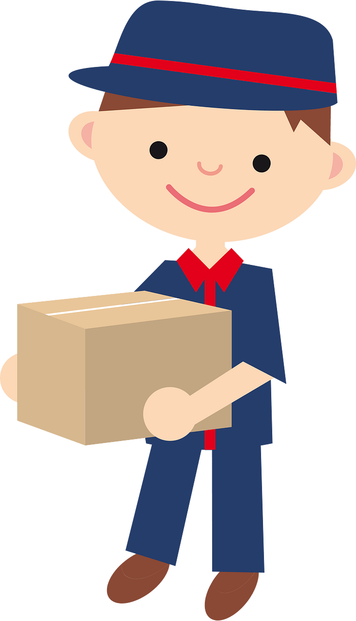 Delivery service staff