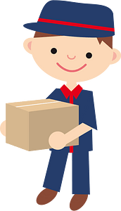 Delivery service staff