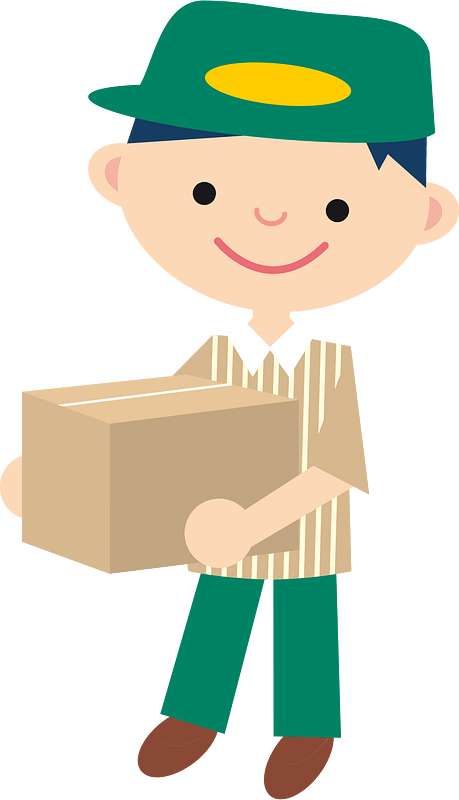 Delivery service staff