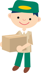 Delivery service staff