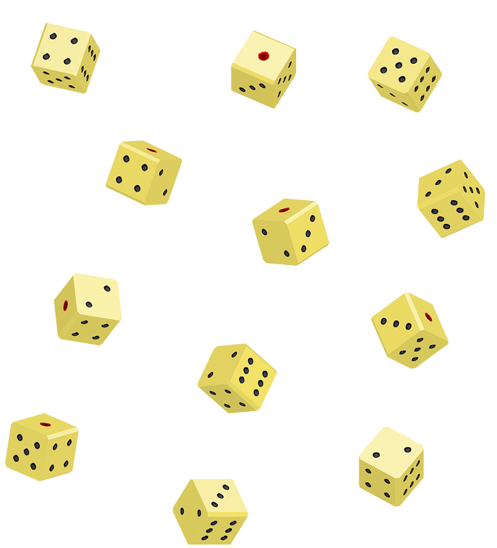 Dice background