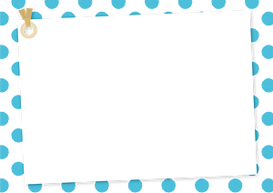 Dots message card