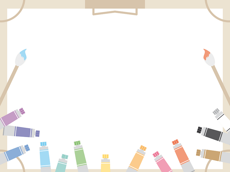 Drawing board paint frame