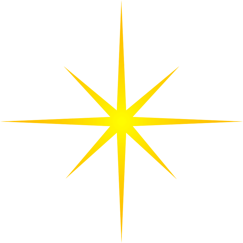 Eight point star