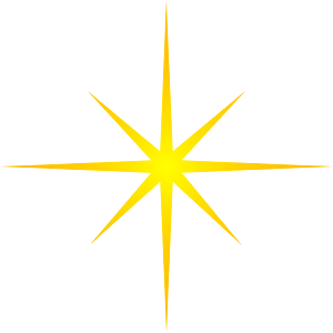 Eight point star