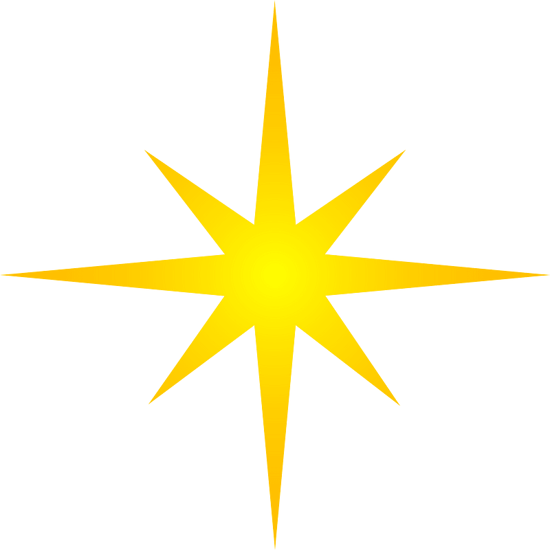 Eight point star