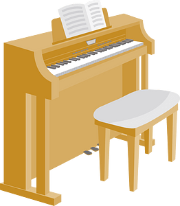 Electronic piano