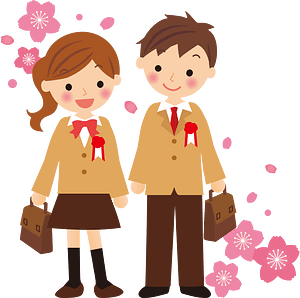 Entrance ceremony high school