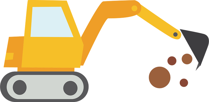 Excavator construction