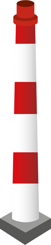 Factory chimney