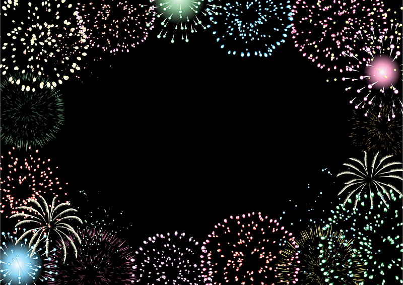 Fireworks frame