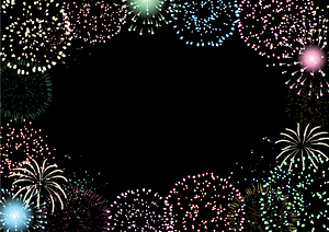 Fireworks frame
