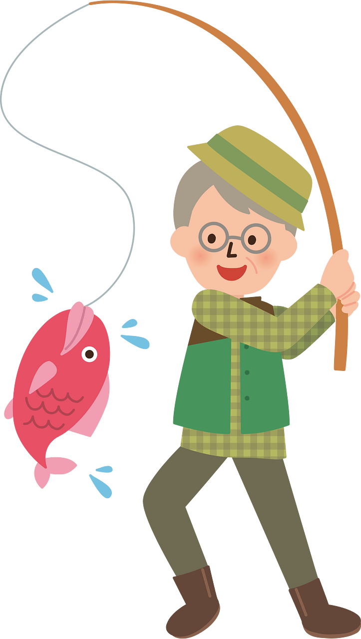 Fishing angler