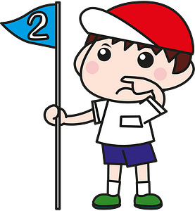 Flag number boy