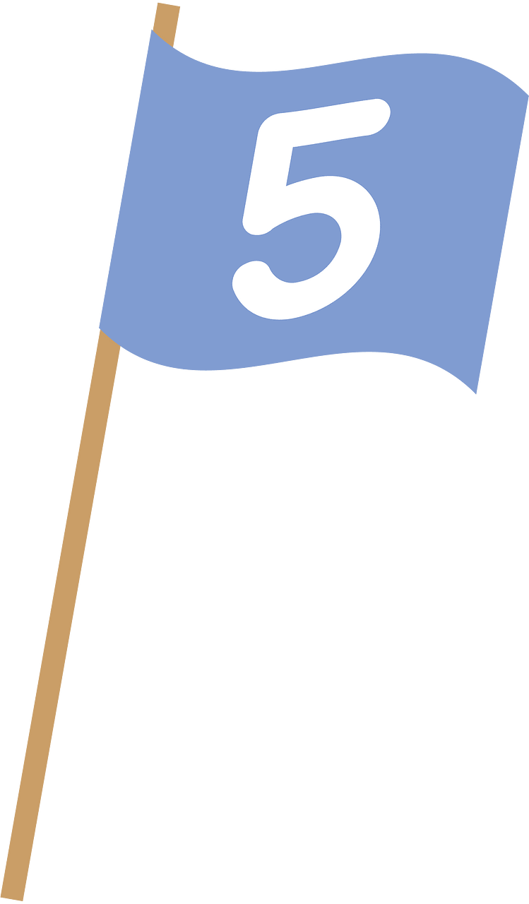 Flag number five