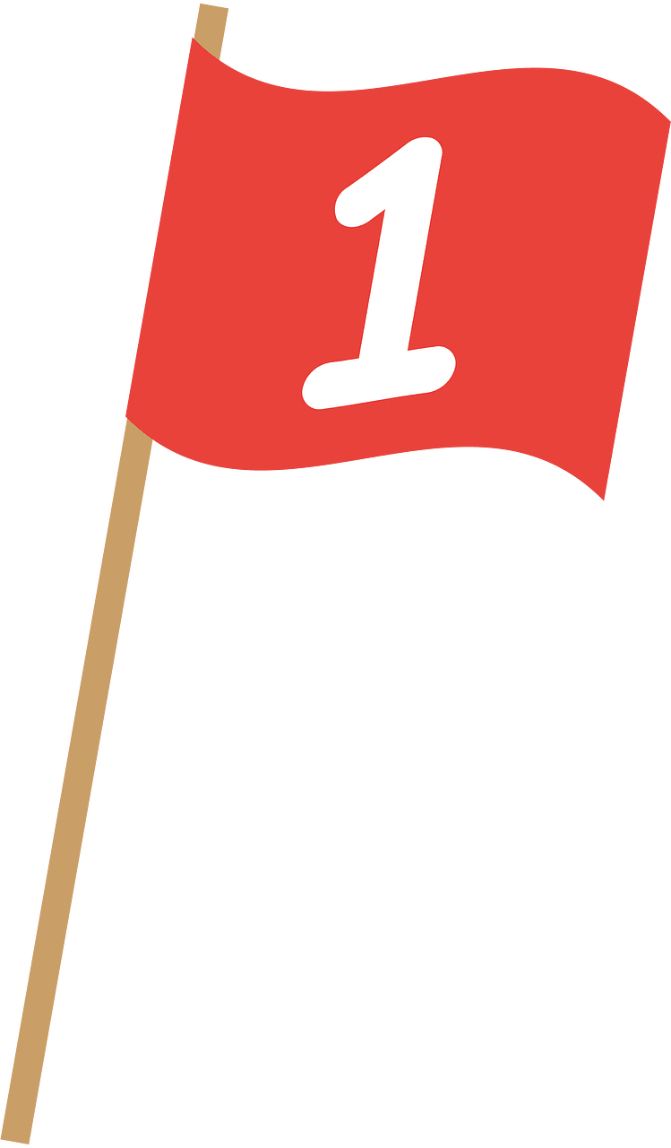 Flag number one