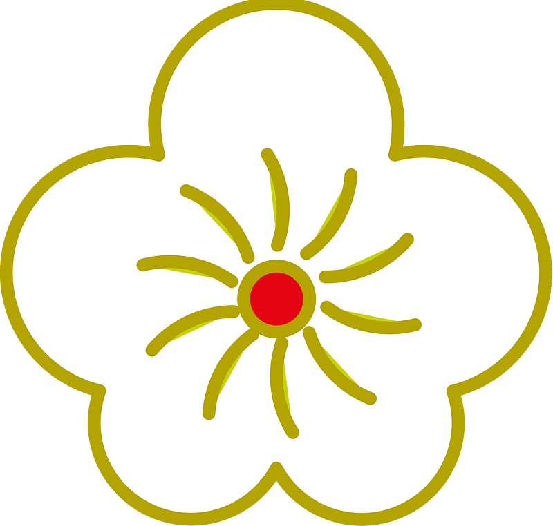 Floral japanese pattern